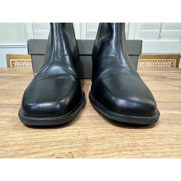 Vagabond Stina Ankle Boots Smooth Black Leather Size 8 US 38 EU NIB Booties - Picture 7 of 15